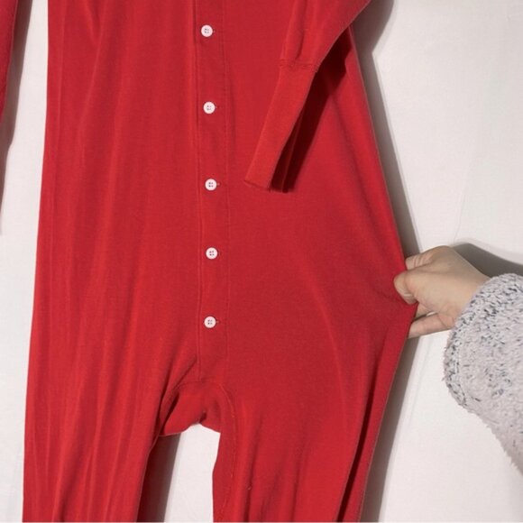 Vintage Stanfield Scots Red One Piece Long Johns Thermal Underwear L - Picture 13 of 16